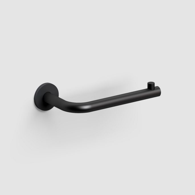 Clou Kaldur CL/09.05030.21 toiletrolhouder zonder klep mat zwart