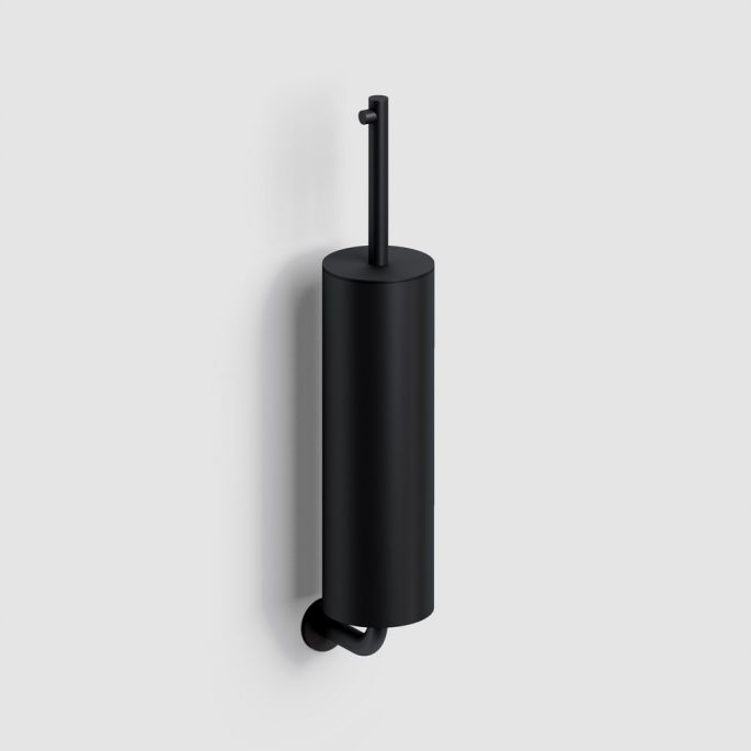 Clou Kaldur CL/09.05041.21 toiletborstelgarnituur wand mat zwart