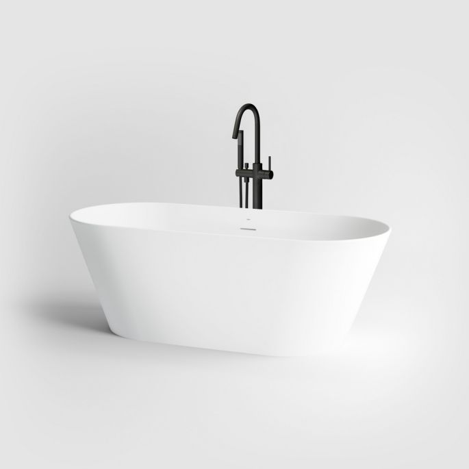 Clou Solium II CL057002020 freestanding bath 175x80 aluite matte white