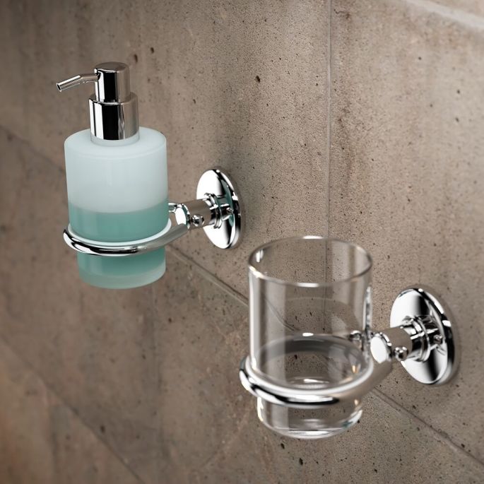 Geesa Hotel 915316-02 zeepdispenser 200 ml chroom