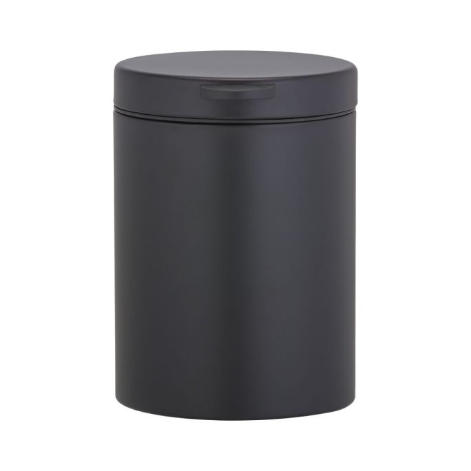 Geesa Hotel 91644-06 Wandabfalleimer 3 Liter schwarz