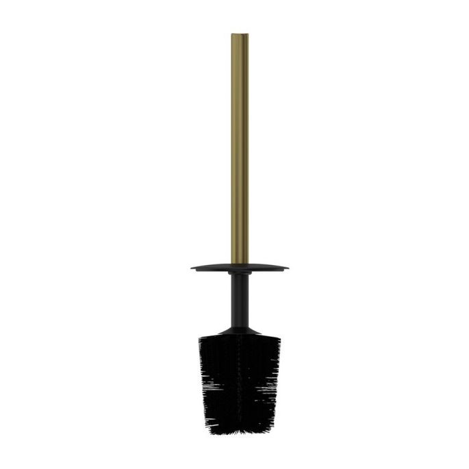 Geesa Opal Brushed Gold 91224430-07 toilet brush with handle brushed gold