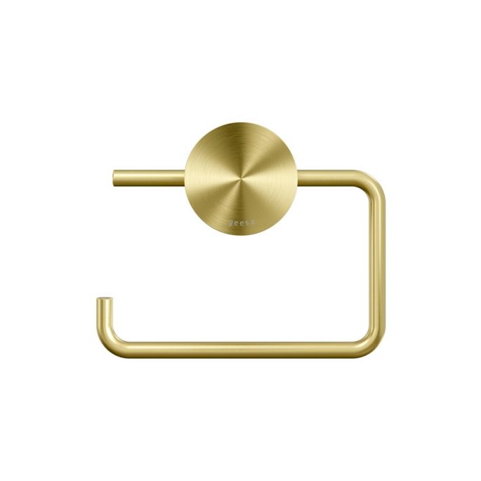 Geesa Opal Brushed Gold 917209-07 toiletrolhouder zonder klep goud geborsteld