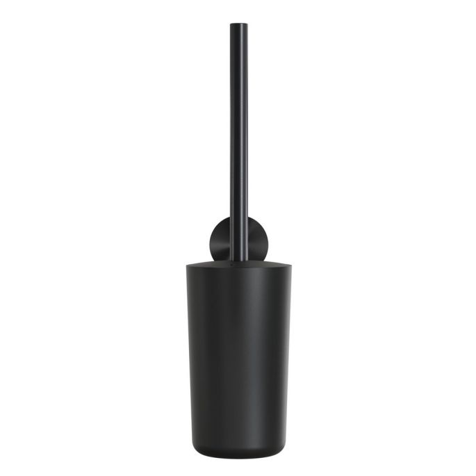 Geesa Opal Brushed Metal Black 917211-09 toiletborstel met houder zwart metaal geborsteld