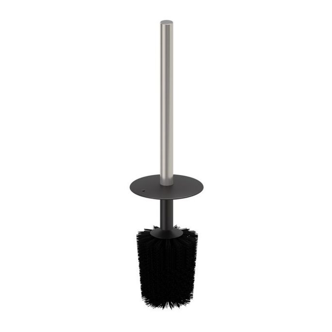 Geesa Opal Brushed Stainless Steel 91224430-05 toilet brush with handle brushed stainless steel