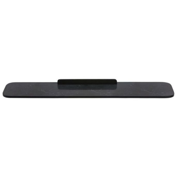 Geesa Shift Black 919901-06-M6 Ablag mit mattschwarzer Marmoroptik