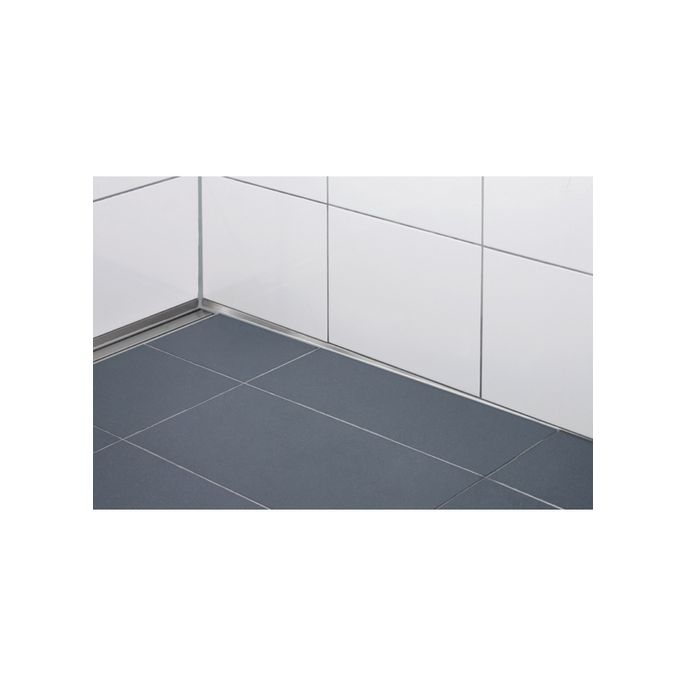 Blanke Aqua Keil Wand 8452840125R afsluitprofiel 980x12,5x24mm rechts RVS verchroomd