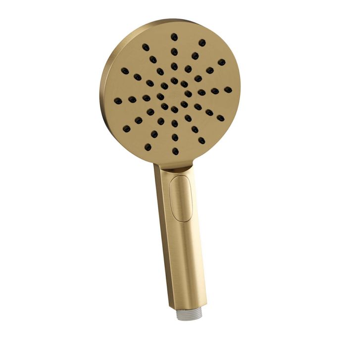 Brauer Edition 5-GG-007-4 body thermostatic rain shower SET 04 gold brushed PVD
