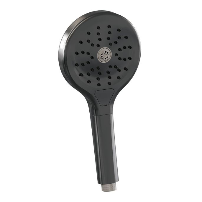 Brauer Edition 5-GM-007-4 body thermostatic rain shower SET 04 gunmetal brushed PVD