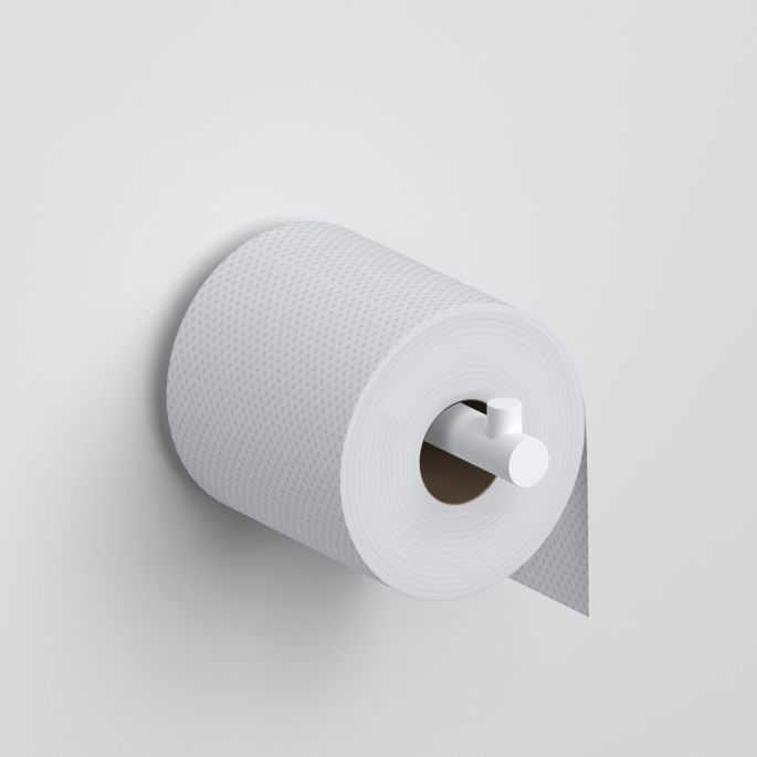 Clou Kaldur CL/09.05031.20 toiletrolhouder zonder klep mat wit
