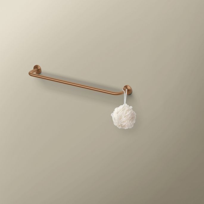 Clou Kaldur CL/09.05057.83 handdoekrek 65cm brons geborsteld PVD