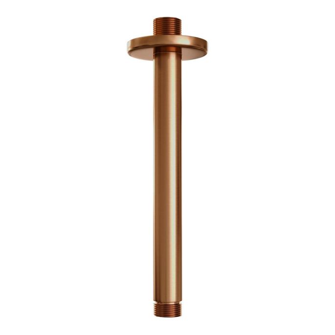 Brauer Carving 5-GK-125 thermostatische inbouw regendouche 3-weg omstelling SET 29 koper geborsteld PVD
