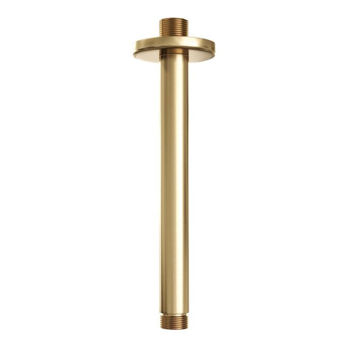Brauer Edition 5-GG-183 thermostatische inbouw regendouche met drukknoppen SET 72 goud geborsteld PVD