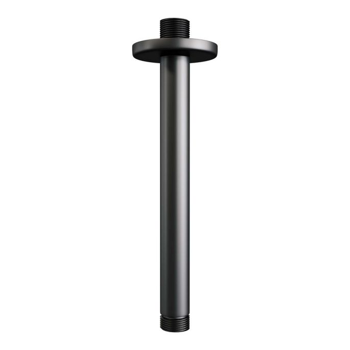 Brauer Edition 5-S-165 thermostatic concealed rain shower with push buttons SET 54 matt black