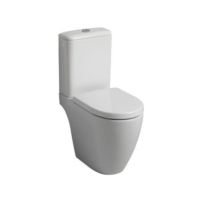 Keramag iCon 574130 toilet seat with lid white