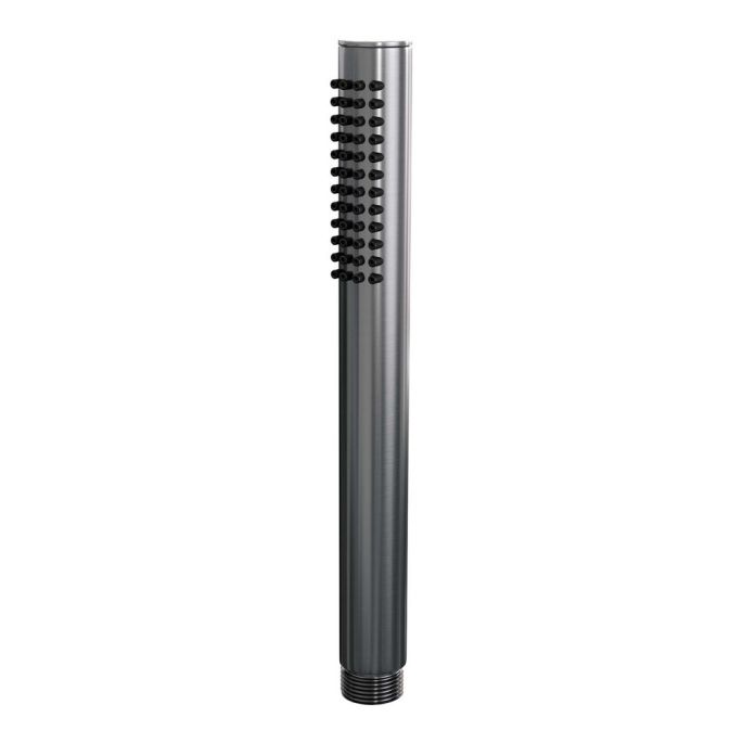 Brauer Carving 5-GM-199 thermostatische inbouw regendouche met drukknoppen SET 64 gunmetal geborsteld PVD