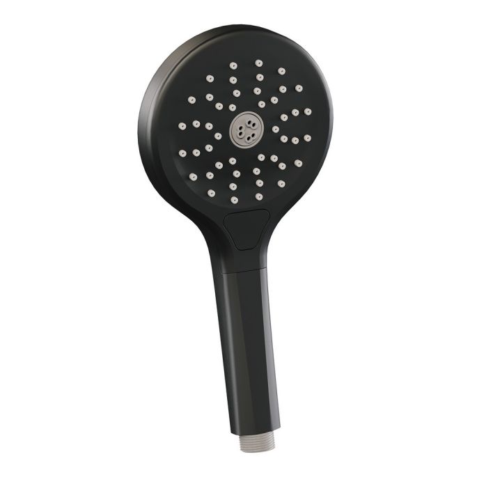 Brauer Carving 5-S-129 thermostatische inbouw regendouche 3-weg omstelling SET 33 mat zwart
