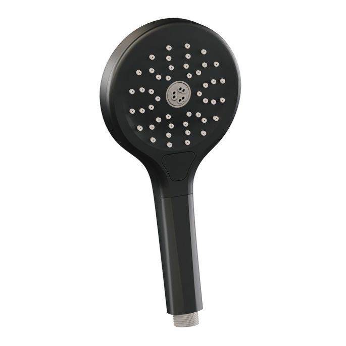 Brauer Edition 5-S-167 thermostatic concealed rain shower with push buttons SET 56 matt black