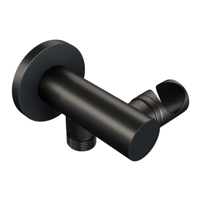 Brauer Edition 5-S-209 thermostatic concealed bath mixer with push buttons SET 04 matt black