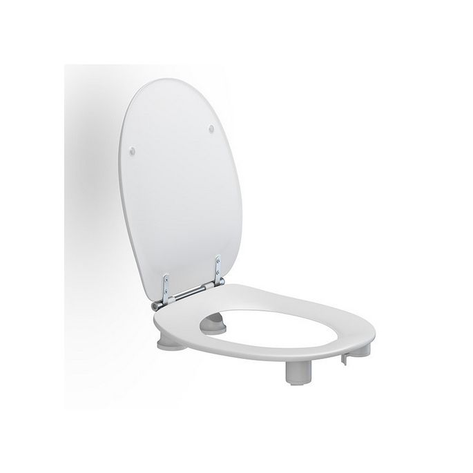 Pressalit Projecta Pro 896011-DC9999 toilet seat with lid (height 50 mm) white
