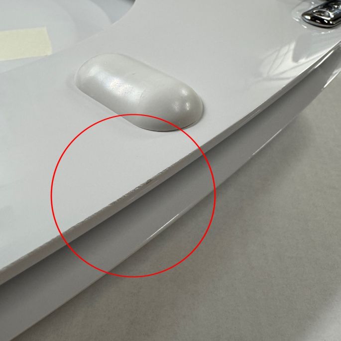 Sphinx Antibes S8H5F00R000 OL-226 toiletzitting met deksel wit (OUTLET)