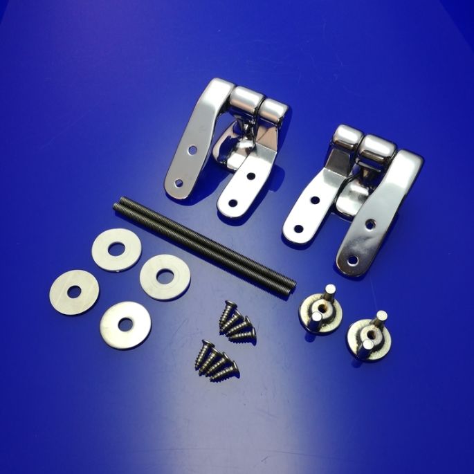 Sphinx Antibes, Mailand, Lotus, Ravenna und Korfu S8H95000R Satz mit 2 Scharnieren chrom