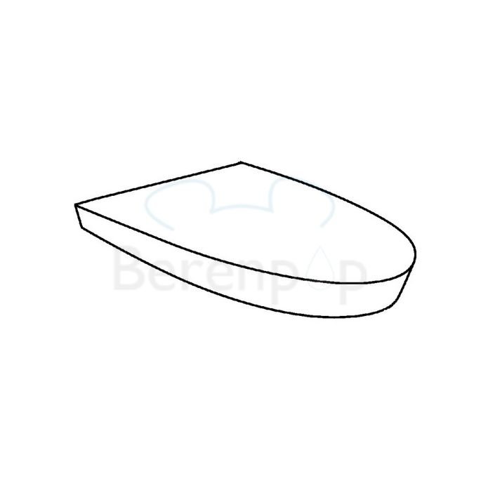 Geberit F1 574100000 toilet seat with lid white