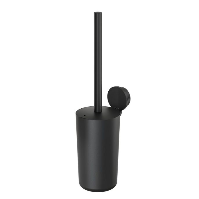 Geesa Opal Black 917211-06 toiletborstel met houder zwart