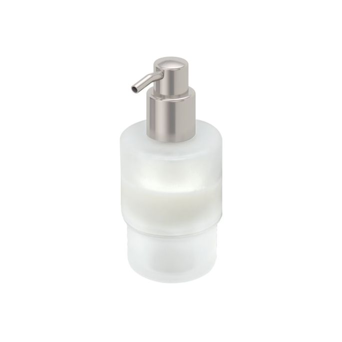 Geesa Opal Brushed Stainless Steel 91224715 zeepdispenser 200 ml RVS geborsteld