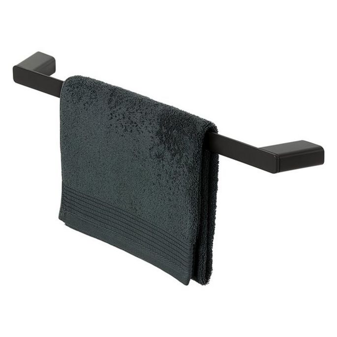 Geesa Shift Black 919907-06-60 handdoekrek mat zwart