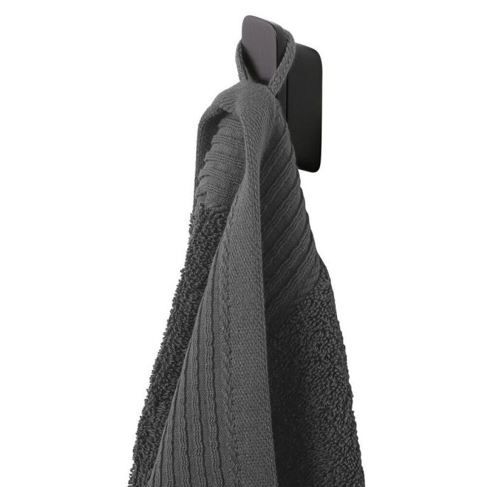 Geesa Shift Black 919967-06 handdoekhaak medium mat zwart