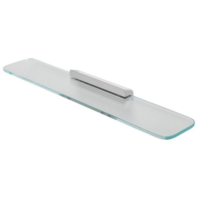 Geesa Shift Chrome 919901-02 planchet met transparant glas chroom