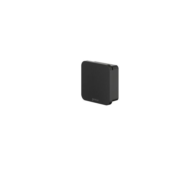 Geesa Topaz Black 917945-06-A handdoekhaak groot zwart