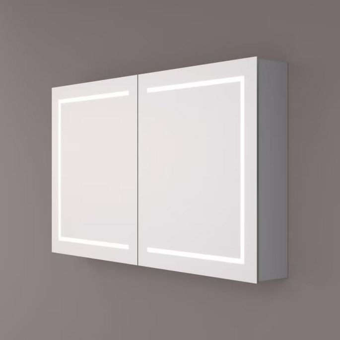 Hipp Design SPK 61080 luxe spiegelkast met LED baan rondom 80x70x14cm