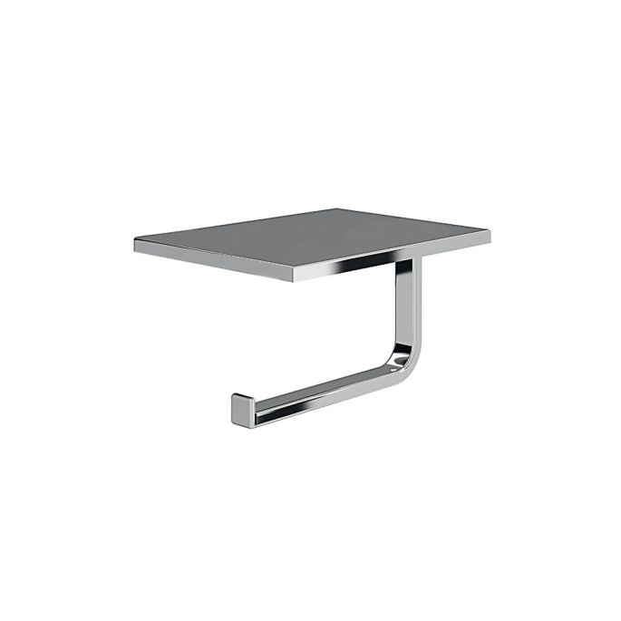 Inda Divo A1527AWM toiletrolhouder met gsm-houder mat wit