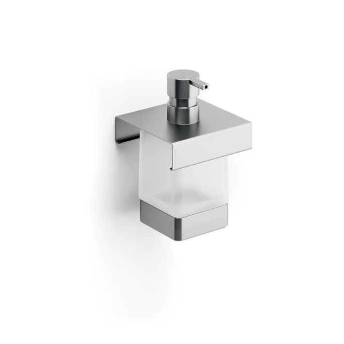 Inda Indissima A8812MNE21 zeepstrooimodule 100mm mat zwart/ gesatineerd glas