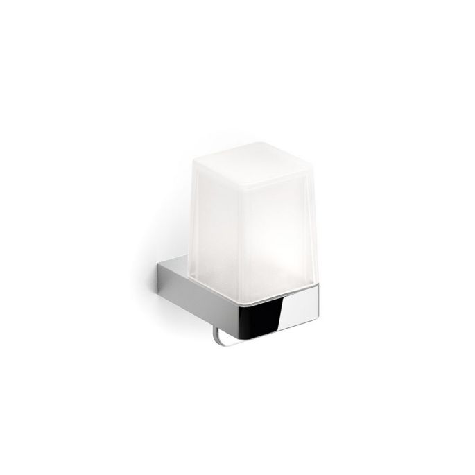 Inda Indissima A88670GB21 zeepdispenser met hendel geborsteld goud/ gesatineerd glas