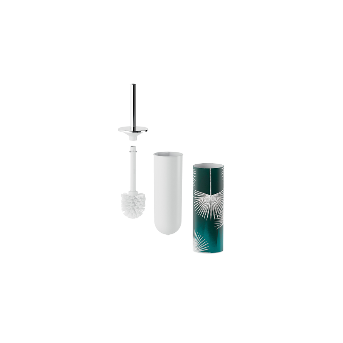 Inda MY Art Clotilda AV014ACR13Y toiletborstelgarnituur chroom