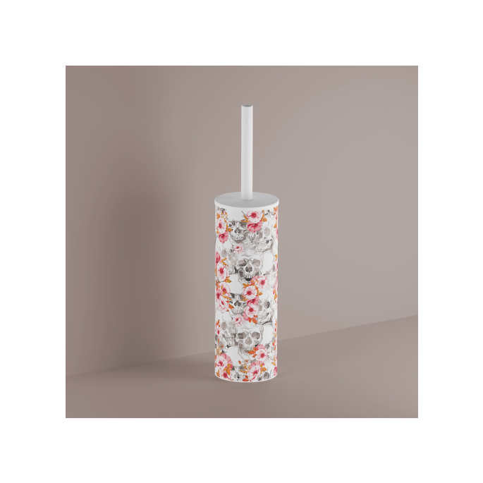 Inda MY Art Calvariam AV014AWM06Y  toiletborstelgarnituur mat wit