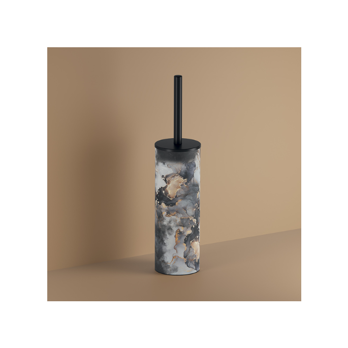 Inda MY Art Vulcano AV014BNE15Y  toiletborstelgarnituur mat zwart