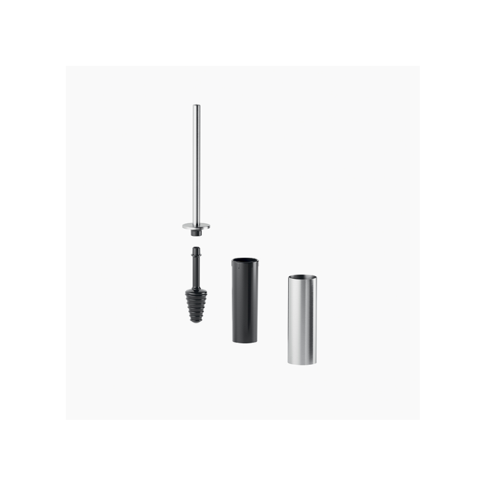 Inda MY MiniLove AV514BNS toiletborstelgarnituur wand rvs geborsteld