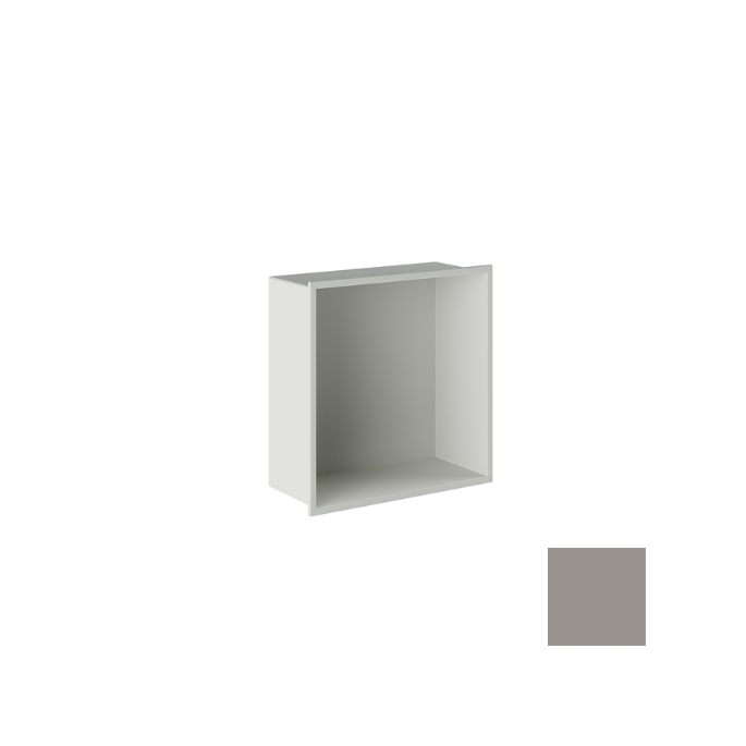 Inda MY Secret A80100PT recessed niche 305x305mm mat platino