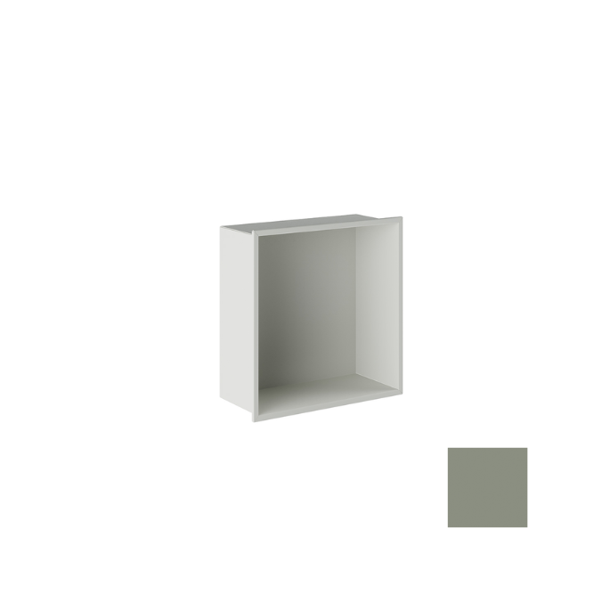 Inda MY Secret A80100VV recessed niche 305x305mm mat verde salia