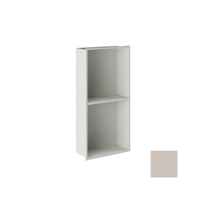 Inda MY Secret A80200AX inbouwnis 2 vakken omkeerbaar 305x610mm mat avorio