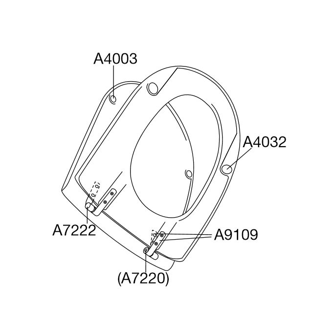 Pressalit Projecta D 172111-D28999 toiletzitting met deksel zwart polygiene