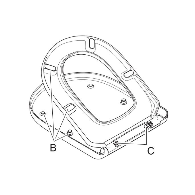 Villeroy en Boch Subway 2.0 Comfort 9M86S101 toiletzitting met deksel wit