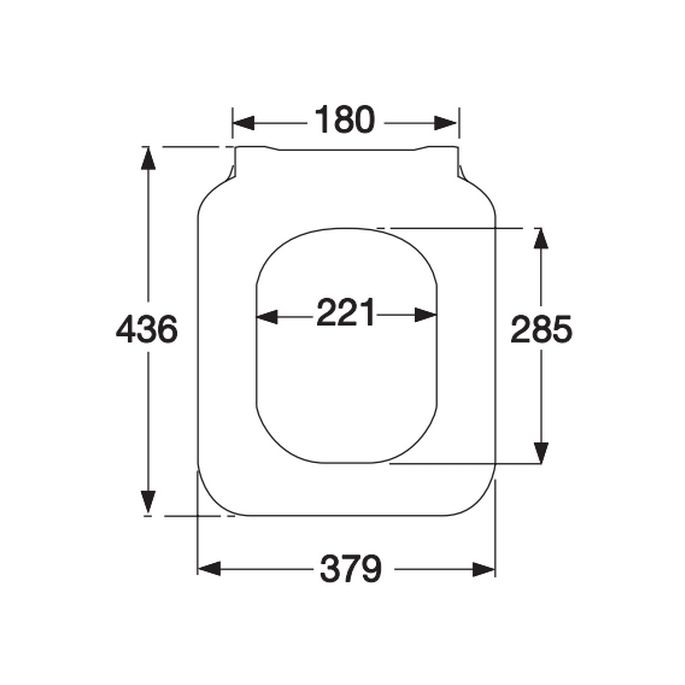 Villeroy en Boch Legato Slimseat Line 9M96S101 toiletzitting met deksel wit *niet meer leverbaar*