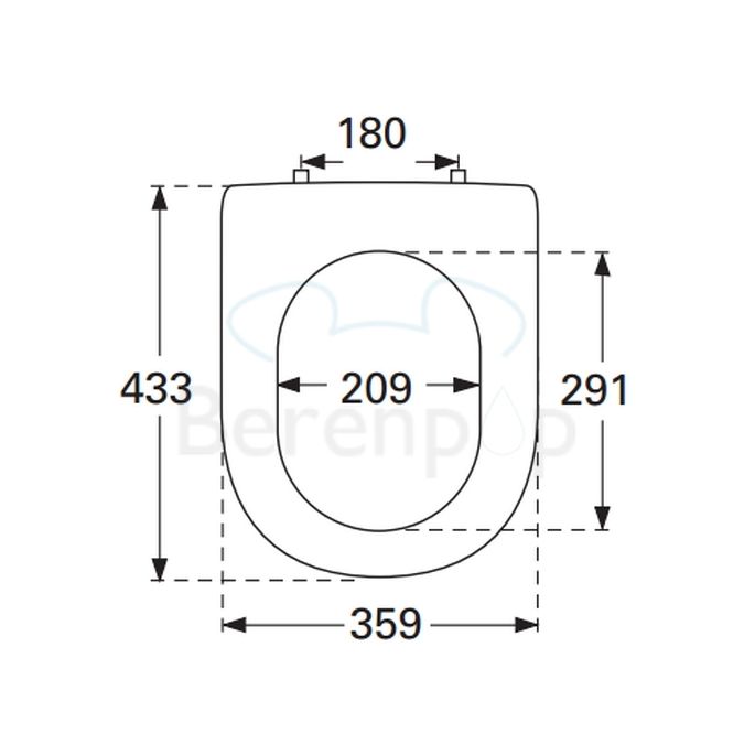 Villeroy en Boch Subway 2.0 9M68S1R2 toiletzitting met deksel wit (Star White CeramicPlus) *niet meer leverbaar*