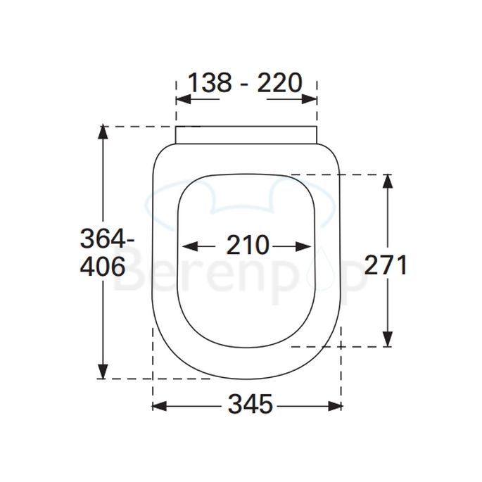 Villeroy en Boch Subway Compact 9M66S1R2 toiletzitting met deksel wit (Star White CeramicPlus) *niet meer leverbaar*