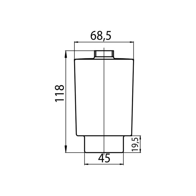 Emco Eposa - Emotion 082100093 glasdeel zeepdispenser helder (OUTLET)